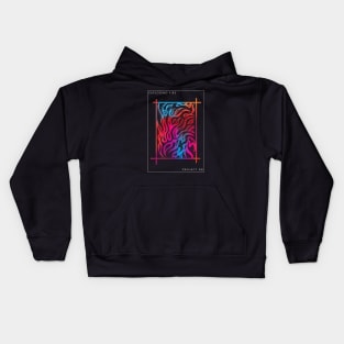 Exploding Fire Kids Hoodie